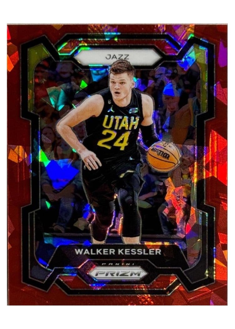 2023-24 Panini Prizm Base Set Walker Kessler #120 card