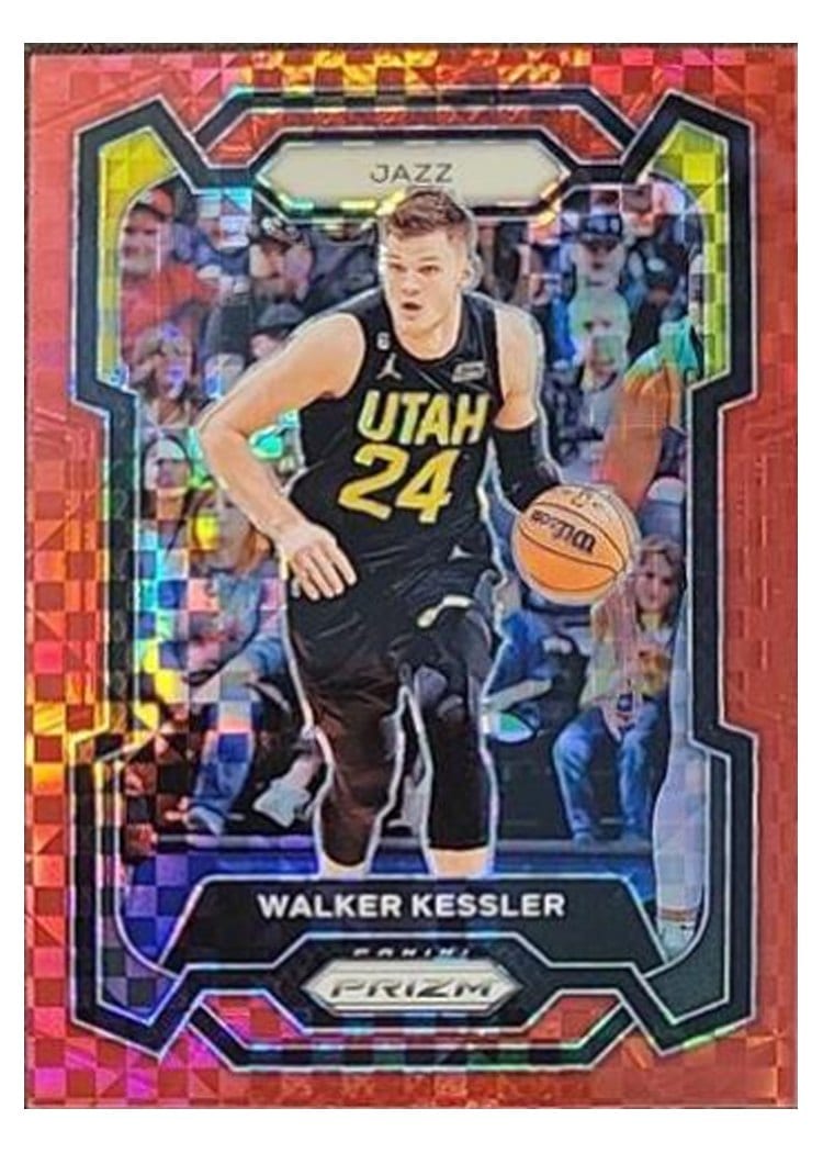 2023-24 Panini Prizm Base Set Walker Kessler #120 card