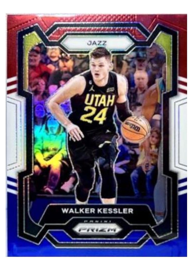 2023-24 Panini Prizm Base Set Walker Kessler #120 card