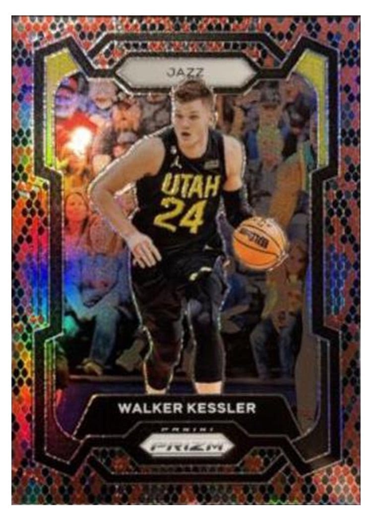 2023-24 Panini Prizm Base Set Walker Kessler #120 card
