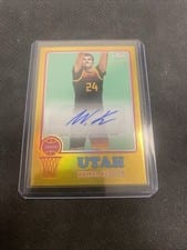 2024-25 Topps Chrome 1973 Topps Autographs Walker Kessler #73TA-WK card
