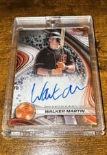 2024 Bowman's Best Best of 2024 Autographs Walker Martin #B24-WM card