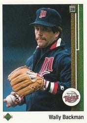 1989 Upper Deck Base Set Wally Backman #732 card