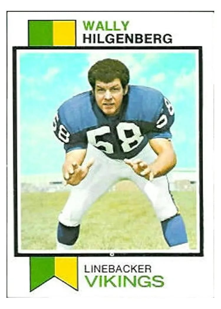 1973 Topps Wally Hilgenberg #147 card