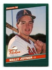 1986 Donruss The Rookies Wally Joyner #1 card