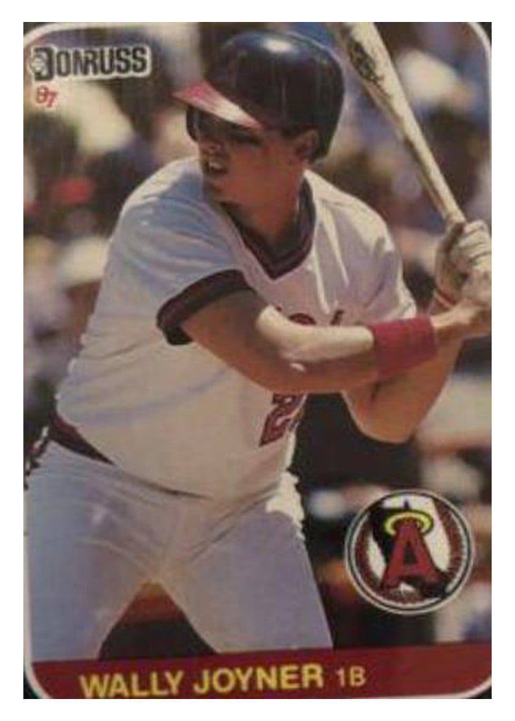 1987 Donruss Wally Joyner #135 card