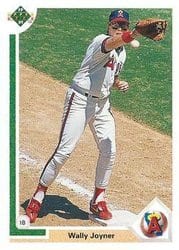 1991 Upper Deck Base Set Wally Joyner #575 card