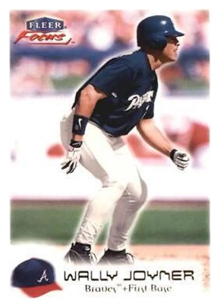 2000 Fleer Focus Wally Joyner #85 card