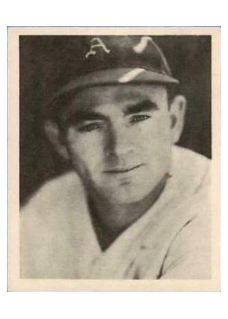 1939 Play Ball Wally Moses #64 card