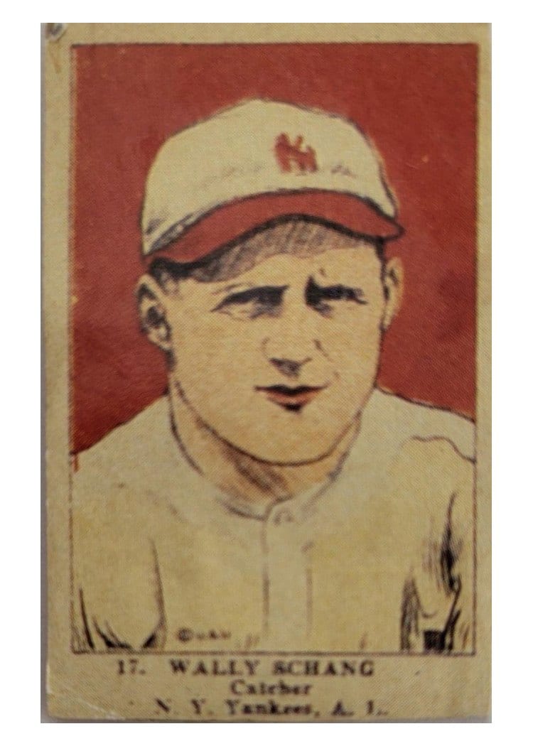 1923 W515 1 Wally Schang #17 card