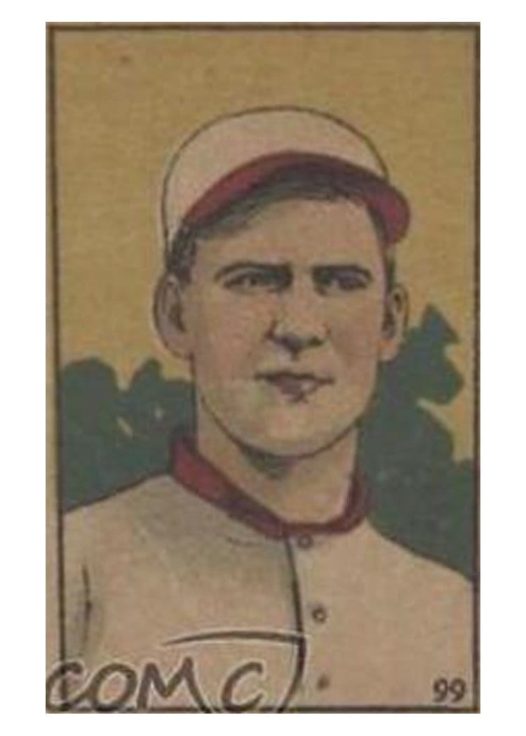 1919 W514 Wally Shange Hand Cut Schang #99 card