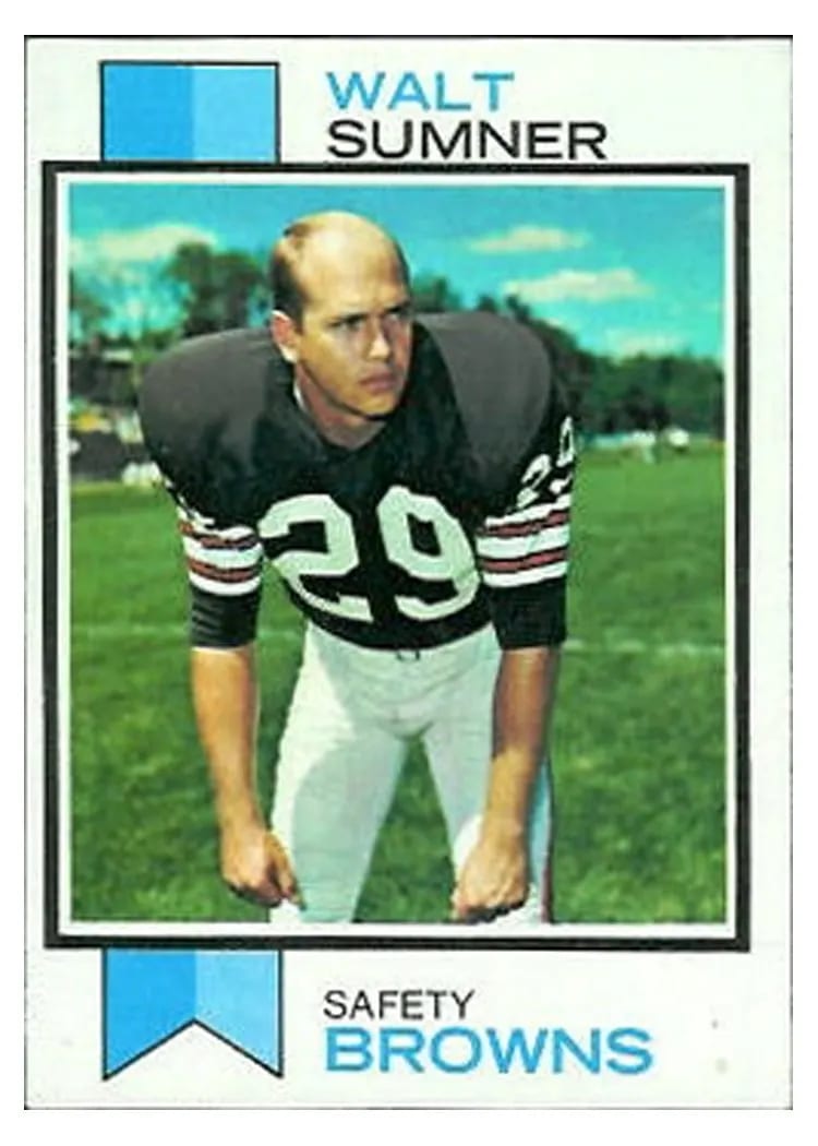 1973 Topps Walt Sumner #348 card