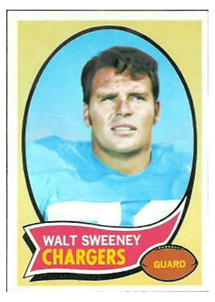 1970 Topps Walt Sweeney #173 card