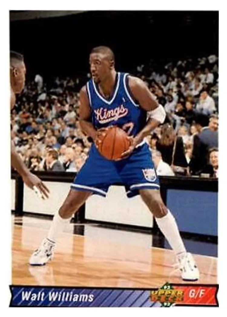 1992 Upper Deck Walt Williams #330 card