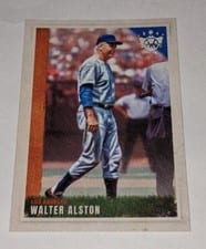 2022 Panini Diamond Kings Portrait Materials Walter Alston #PM-WA card