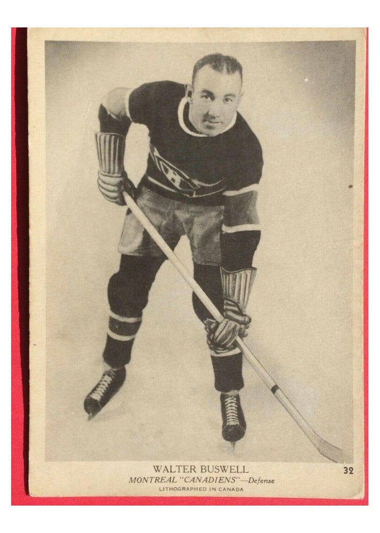 1939 O-Pee-Chee V301-1 Walter Buswell #32 card