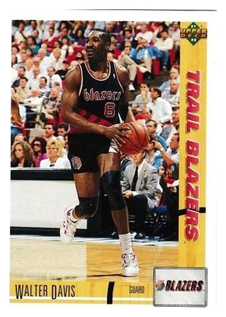 1991 Upper Deck Walter Davis #380 card