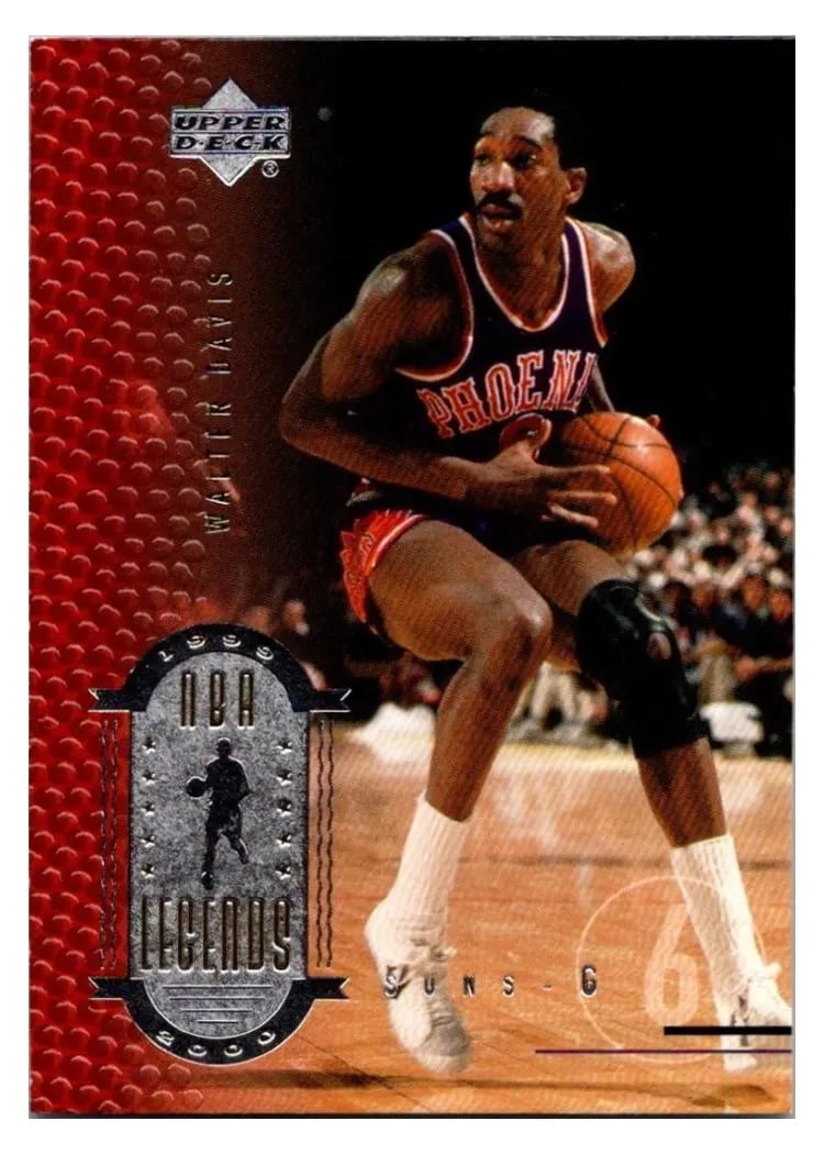 1999 Upper Deck Legends Walter Davis #48 card