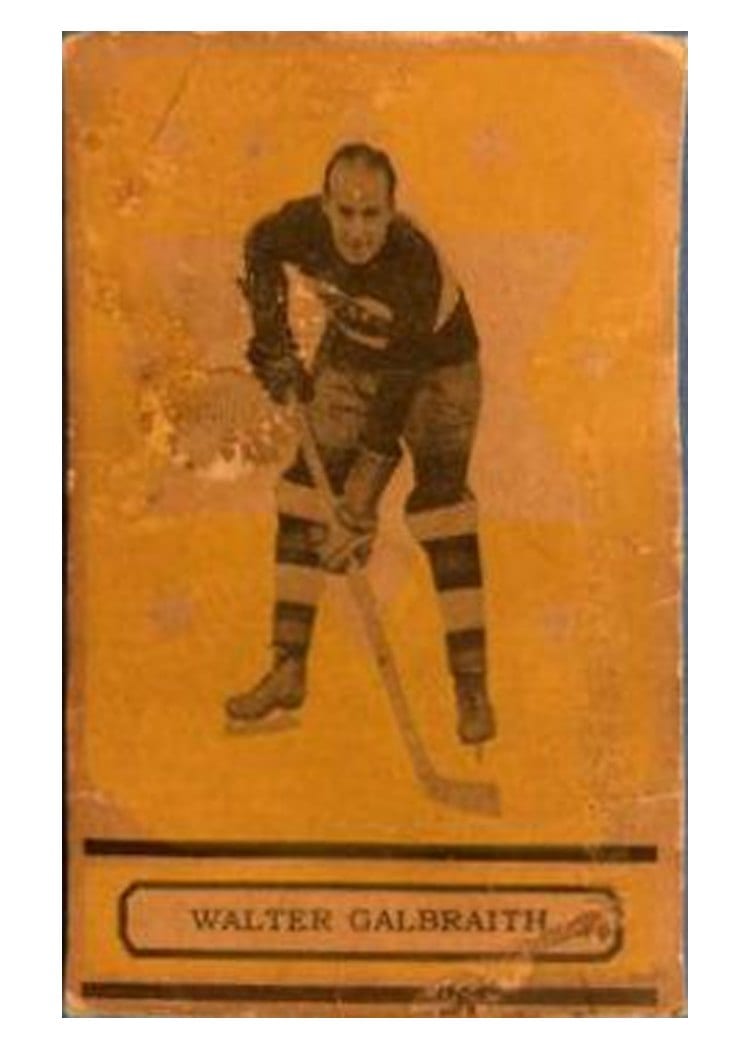 1933 O-Pee-Chee Walter Galbraith #7 card