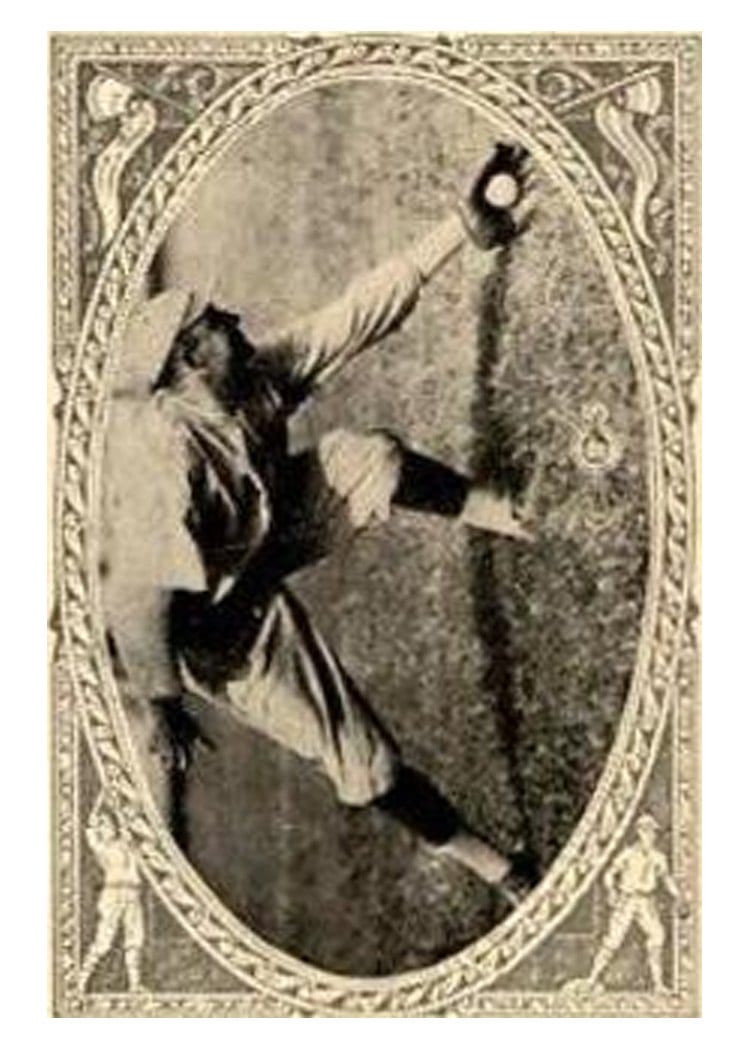 1922 Neilson's Chocolate Type I Walter Gerber #49 card