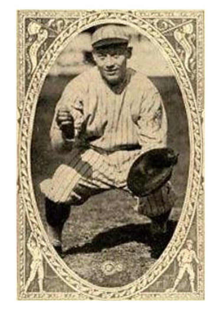 1922 Neilson's Chocolate Type I Walter Henline #59 card