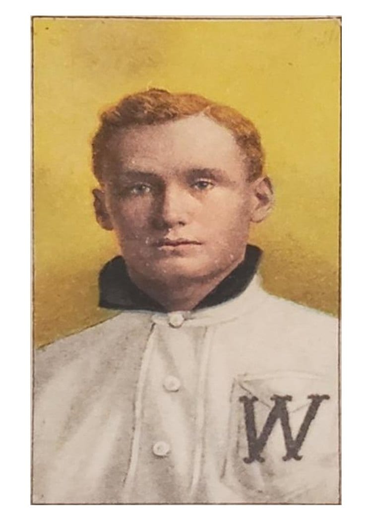 1909 T206 Sovereign 150 Walter Johnson card