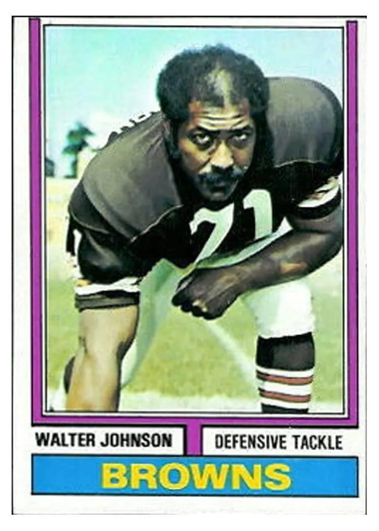 1974 Topps Walter Johnson #448 card