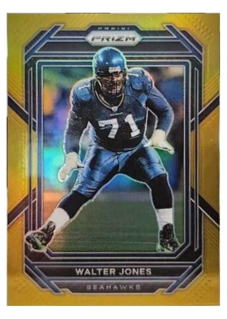 2022 Panini Prizm Base Set Walter Jones #262 card