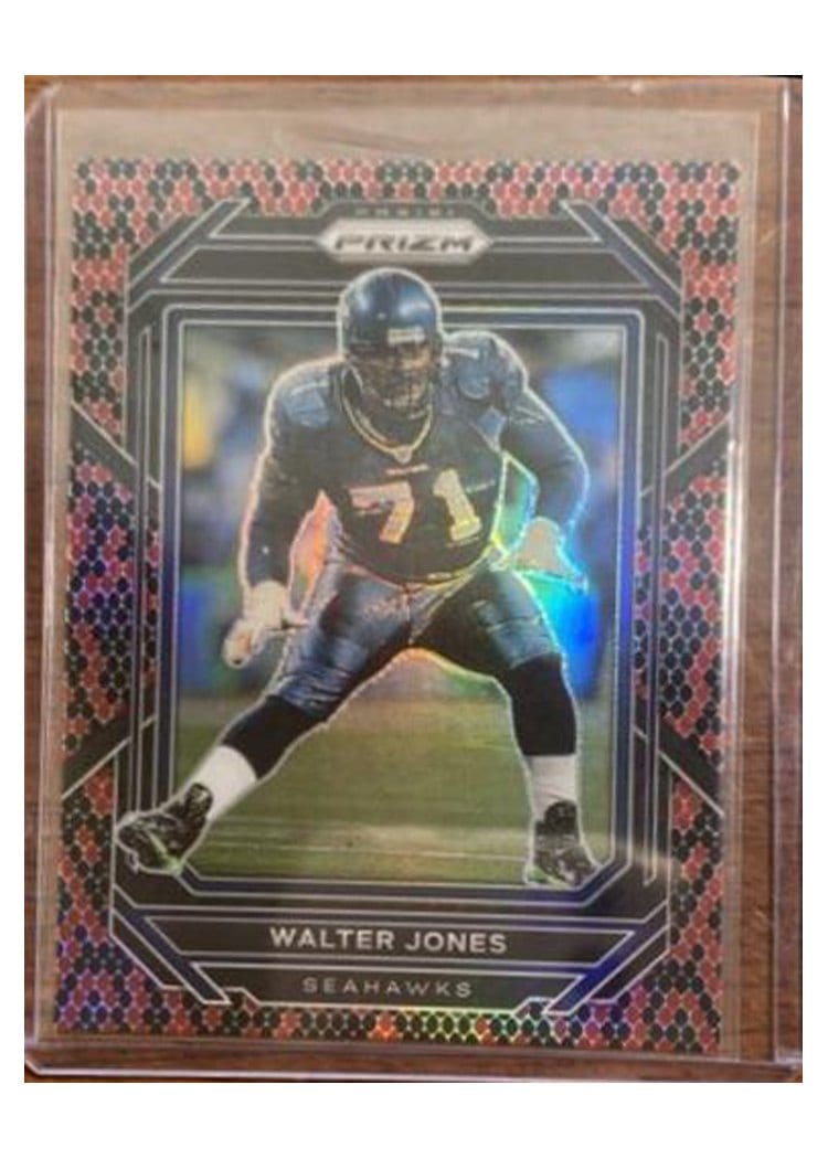 2022 Panini Prizm Base Set Walter Jones Snakeskin #262