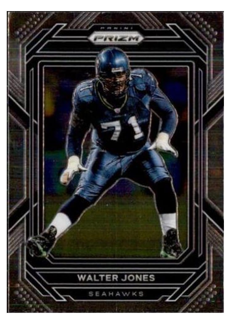 2022 Panini Prizm Base Set Walter Jones #262 card
