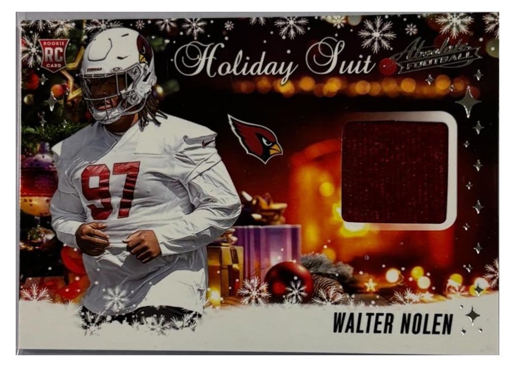 2025 Panini Absolute Holiday Suit Walter Nolen #HS-WNN card