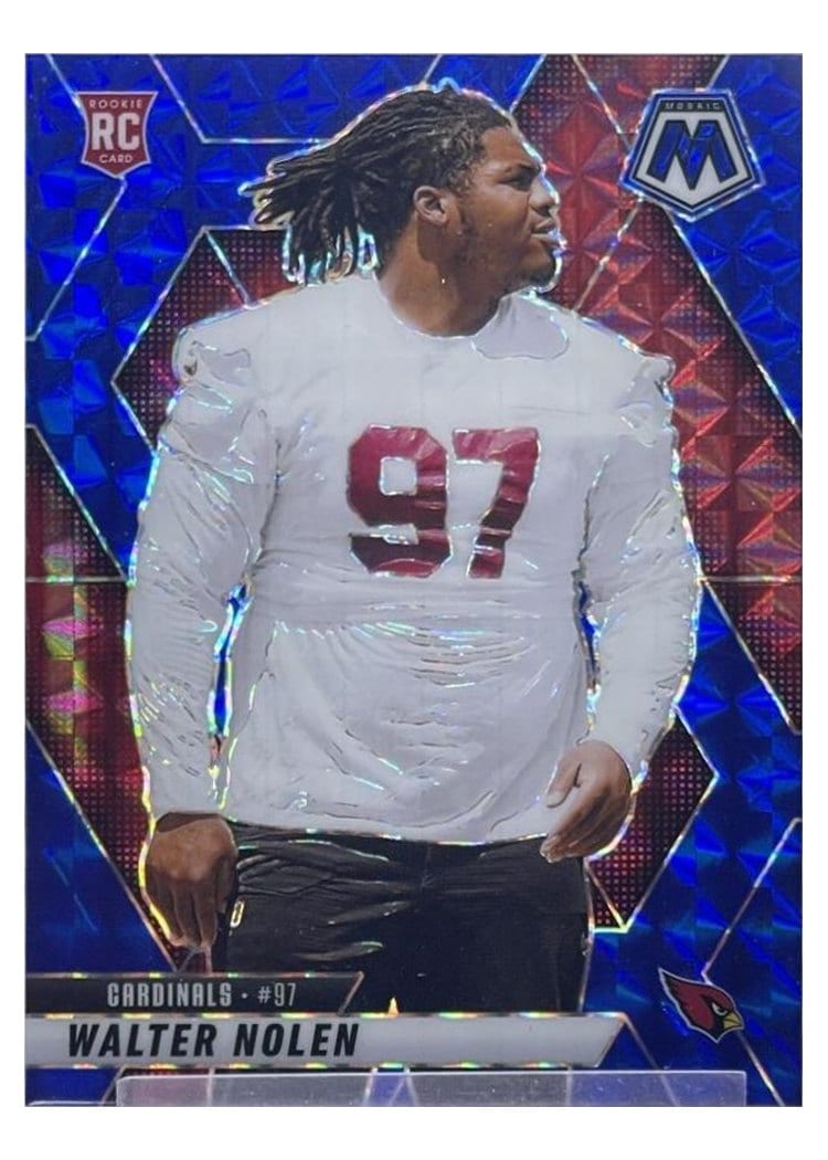 2025 Panini Mosaic Base Set Walter Nolen Blue #331 card