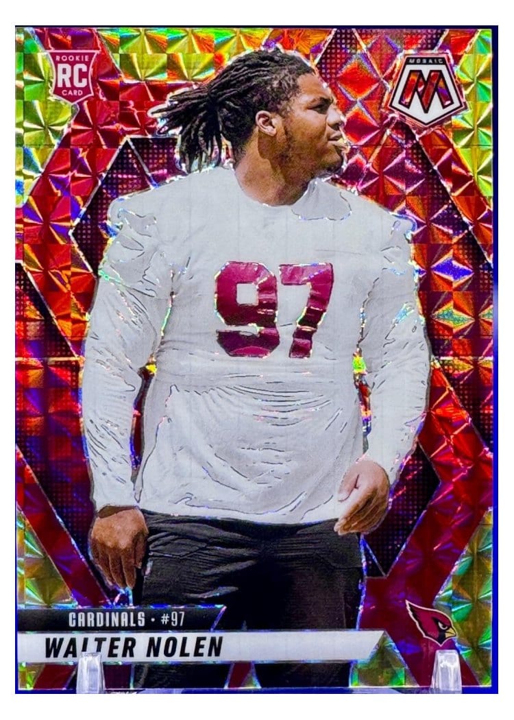 2025 Panini Mosaic Base Set Walter Nolen Gold #331 card