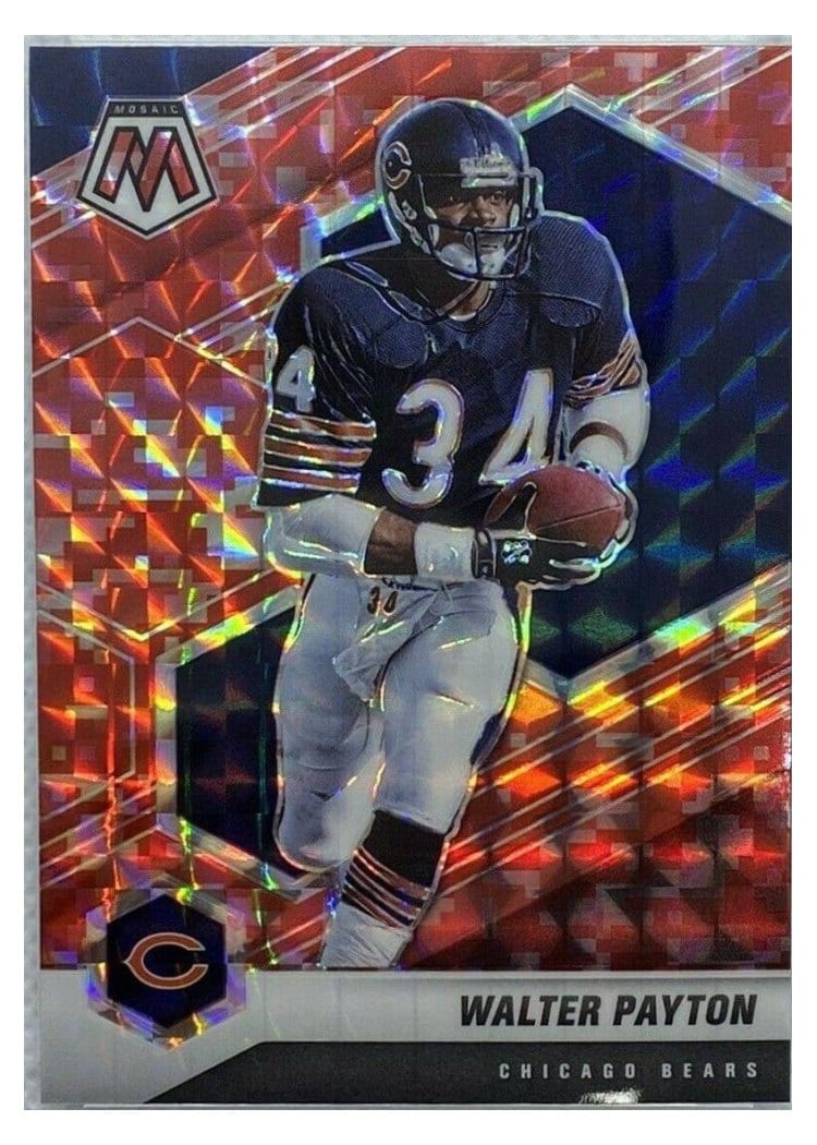 2021 Panini Mosaic Base Set Walter Payton #261 card