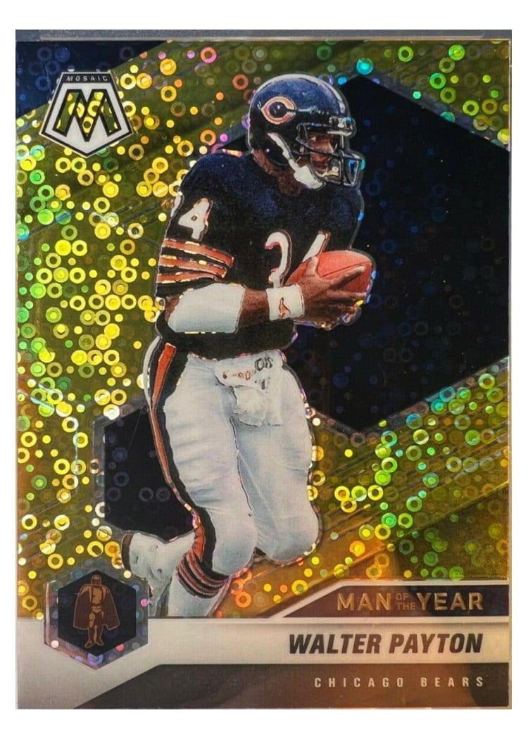 2021 Panini Mosaic Base Set Walter Payton #261 card