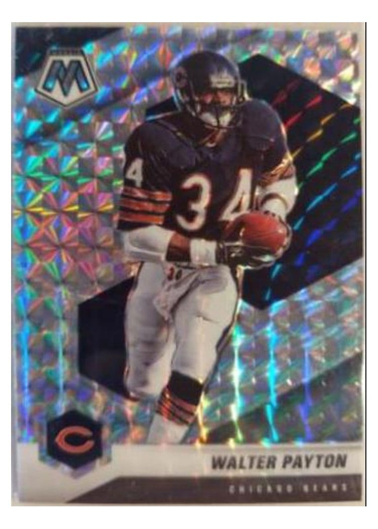 2021 Panini Mosaic Base Set Walter Payton #42 card