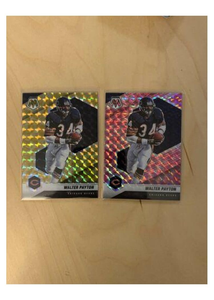 2021 Panini Mosaic Base Set Walter Payton #42 card