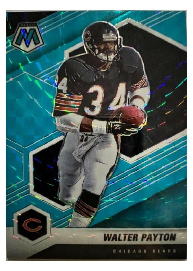 2021 Panini Mosaic Base Set Walter Payton #42 card