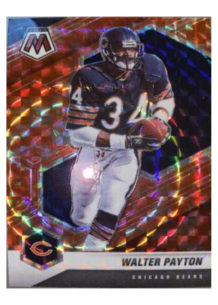 2021 Panini Mosaic Base Set Walter Payton #42 card