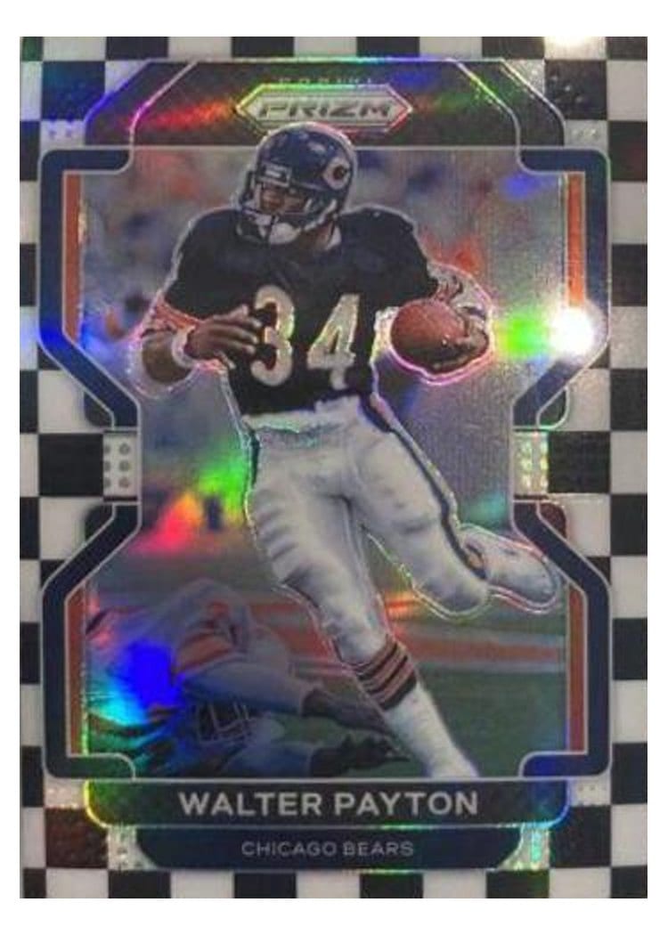 2021 Panini Prizm Base Set Walter Payton #165 card