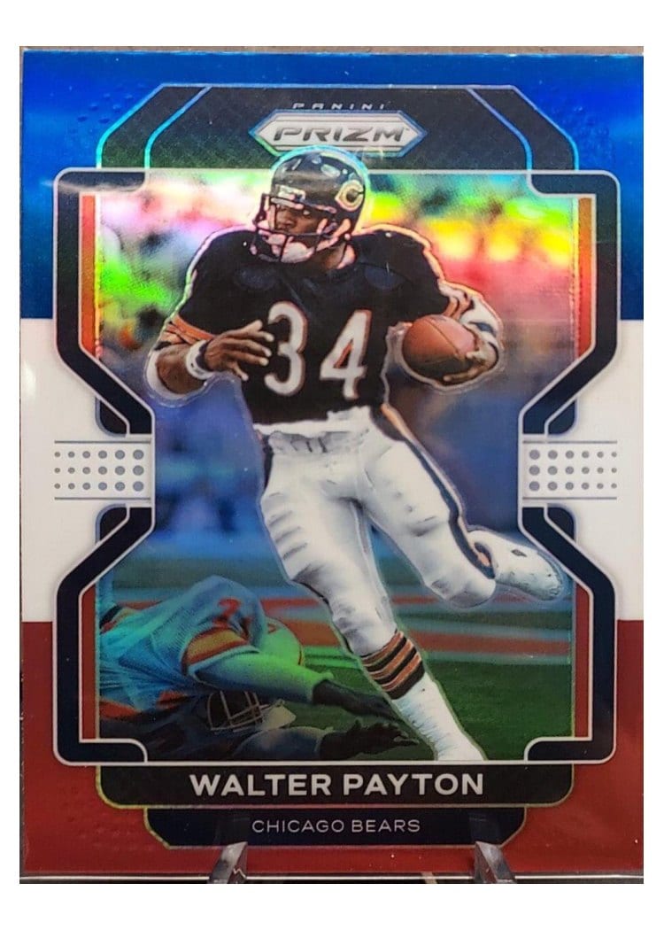 2021 Panini Prizm Base Set Walter Payton #165 card