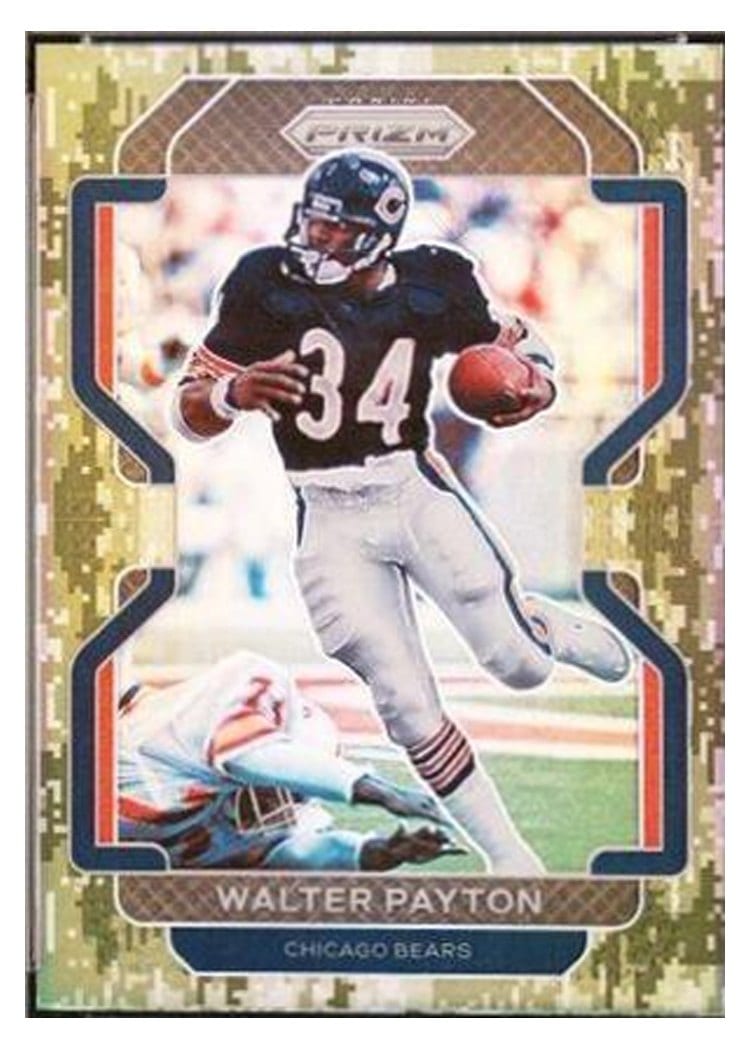 2021 Panini Prizm Base Set Walter Payton #165 card