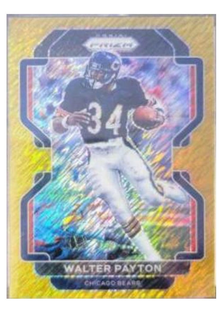 2021 Panini Prizm Base Set Walter Payton #165 card