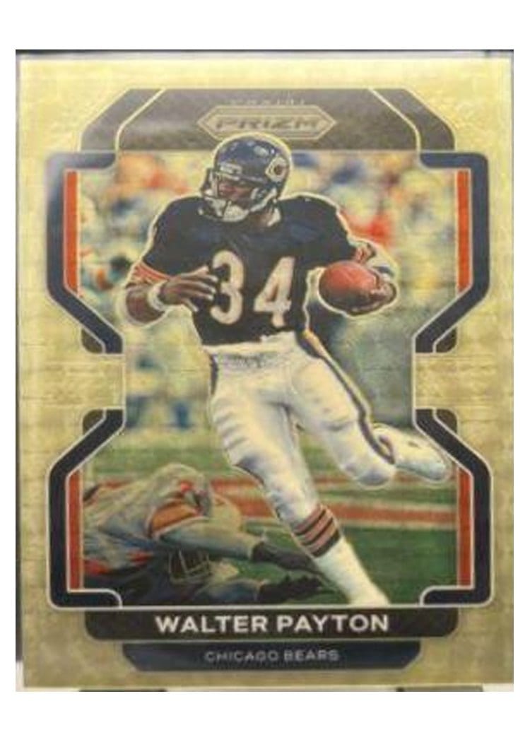2021 Panini Prizm Base Set Walter Payton #165 card