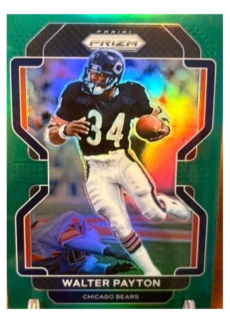 2021 Panini Prizm Base Set Walter Payton #165 card