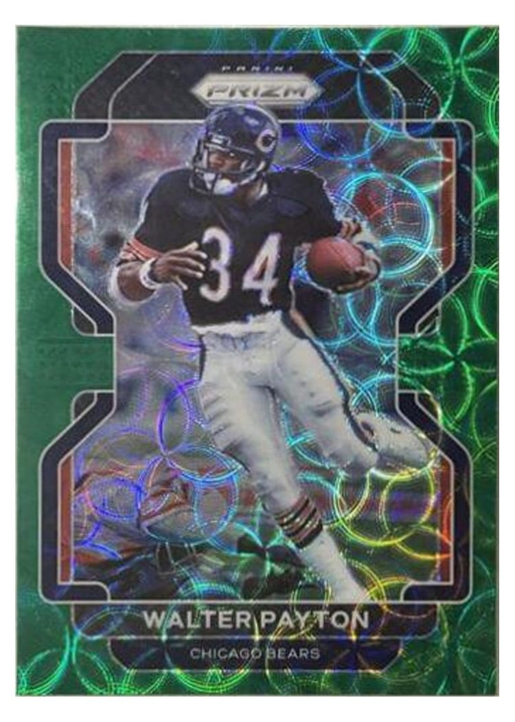 2021 Panini Prizm Base Set Walter Payton #165 card