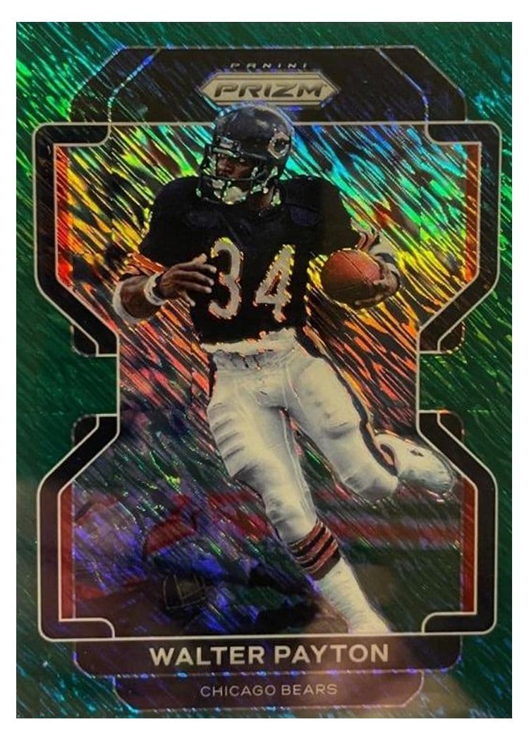 2021 Panini Prizm Base Set Walter Payton #165 card