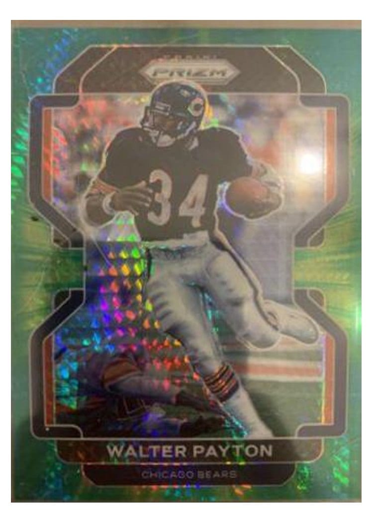 2021 Panini Prizm Base Set Walter Payton #165 card