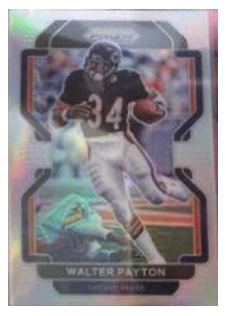 2021 Panini Prizm Base Set Walter Payton #165 card