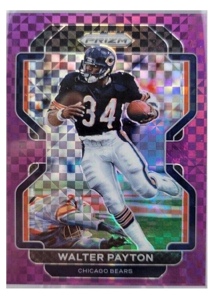 2021 Panini Prizm Base Set Walter Payton #165 card